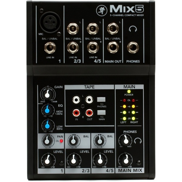 CONSOLA MACKIE MIX 5