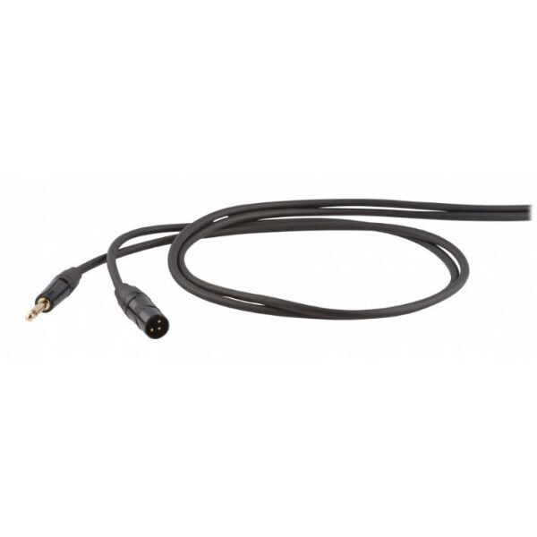 CABLE PROEL DHS220LU5 DH.UNB.CABLE.3P.XLR.M.6.3.MN.BK.5.M