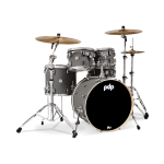 BATERIA PACIFIC PDCM2215SP 5 PIEZAS SATIN PEWTER/ HW 815