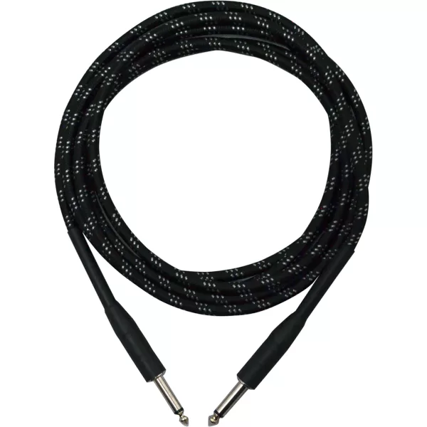 CABLE PROEL BRV100LU6BW 6,3 MN+6,3 MN BK WH COTT 6M