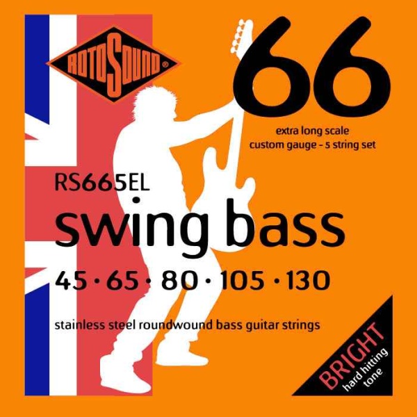 CUERDA ROTOSOUND RS665EL SWING BASS 5 STRING EXTRA LON 2